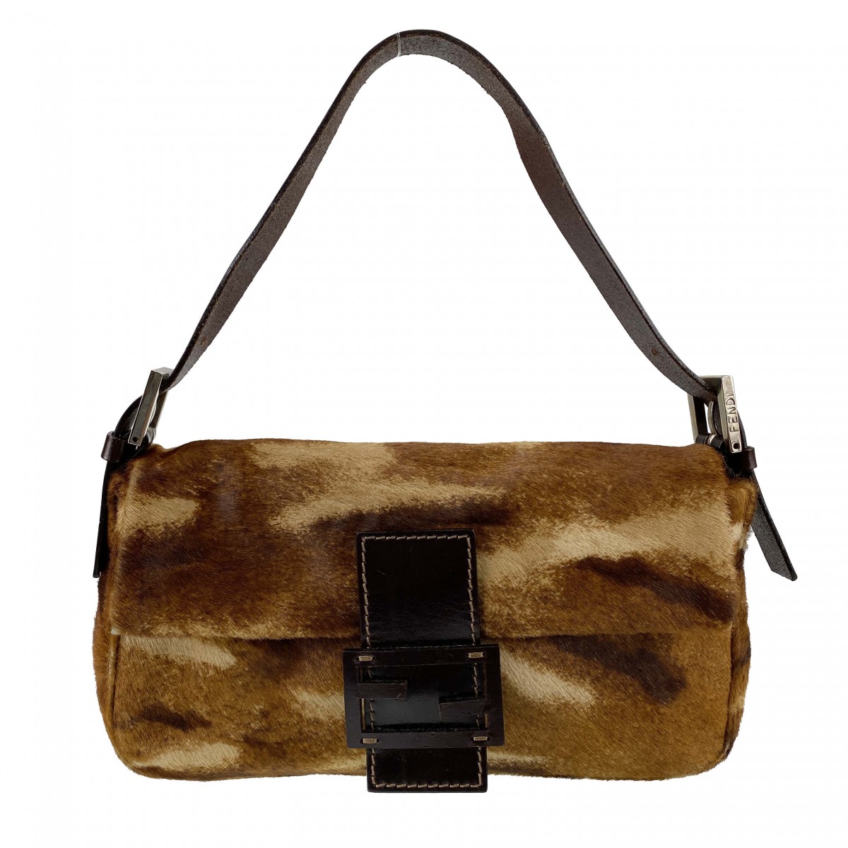 フェンディ マンマバゲット ハラコ ショルダーバッグ