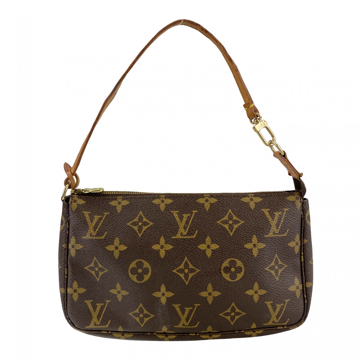 ルイ・ヴィトン モノグラム ポシェット アクセソワール ブラウン ポーチ