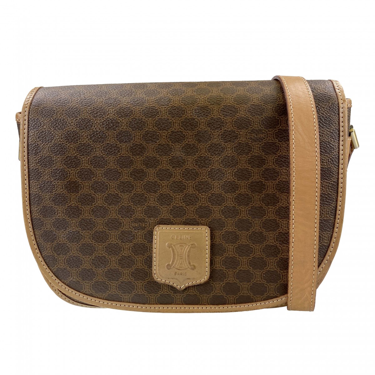 セリーヌ マカダム ショルダーバッグ