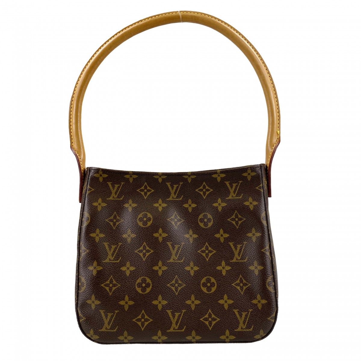 ルイ・ヴィトン モノグラム ルーピングMM ブラウン ショルダーバッグ