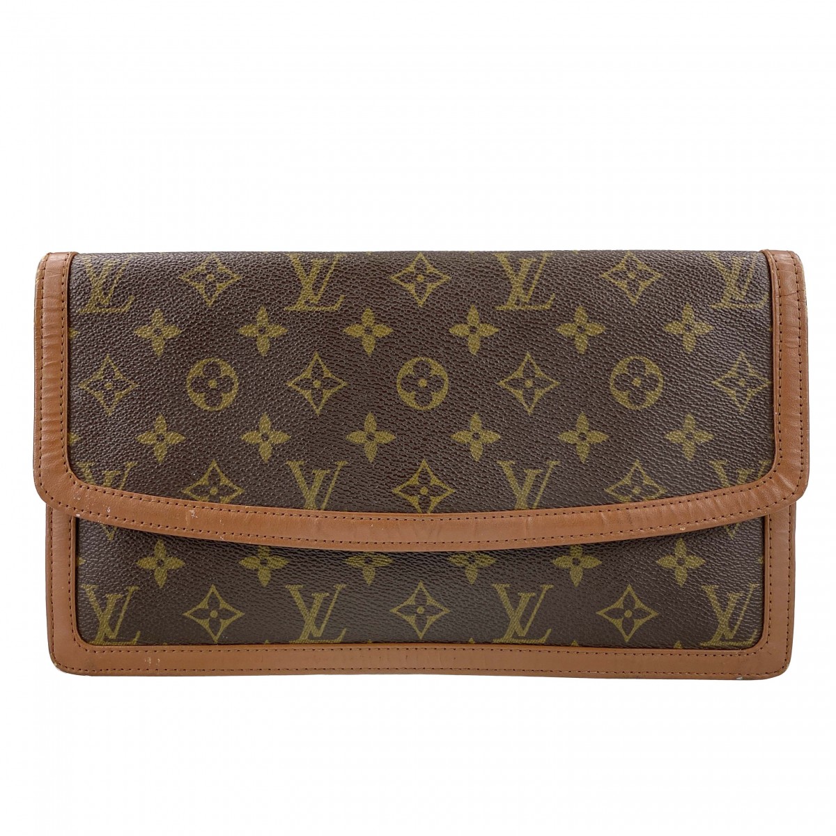 ルイ・ヴィトン モノグラム ポシェット ダムGM ブラウン セカンドバッグ