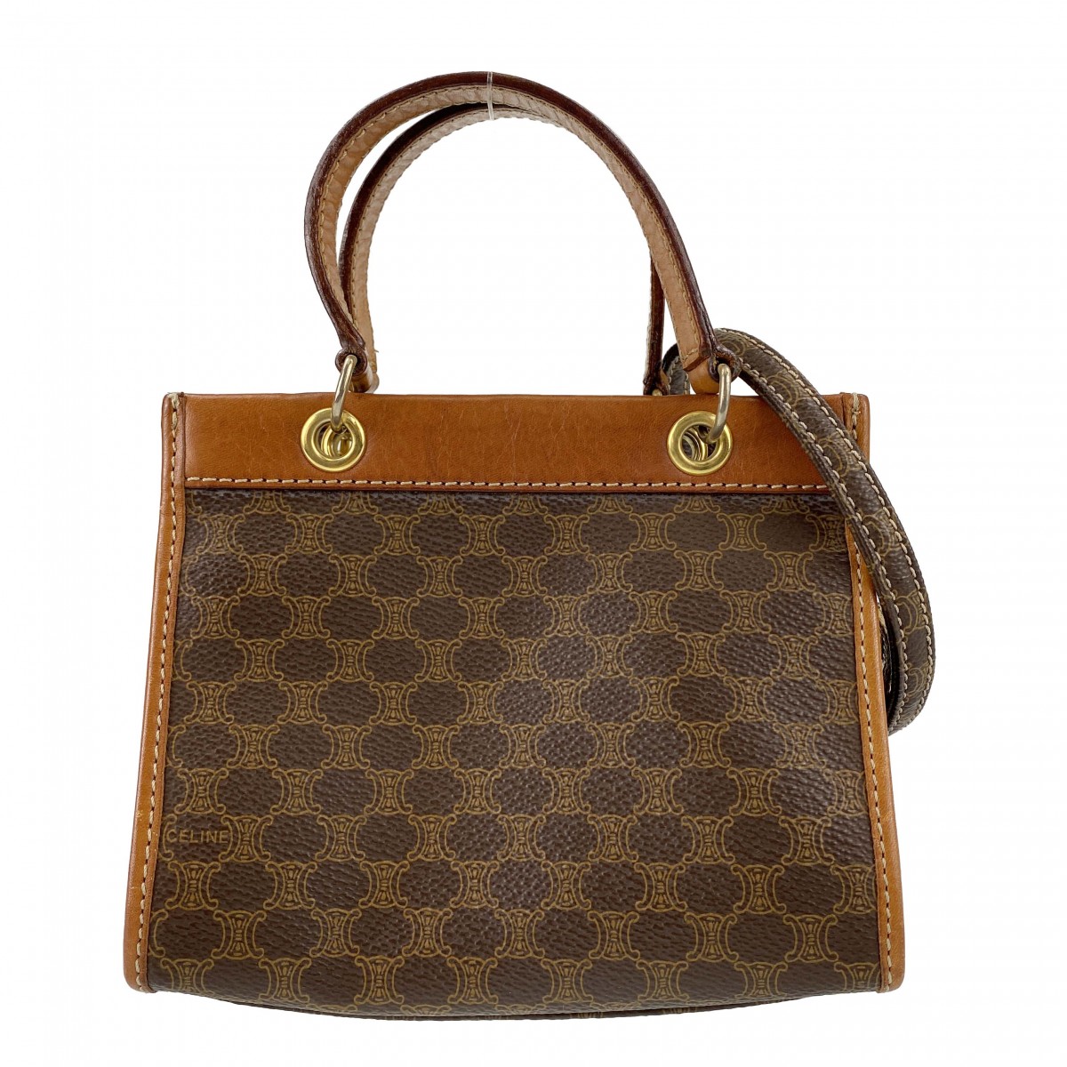 セリーヌ マカダム 2WAY ハンドバッグ