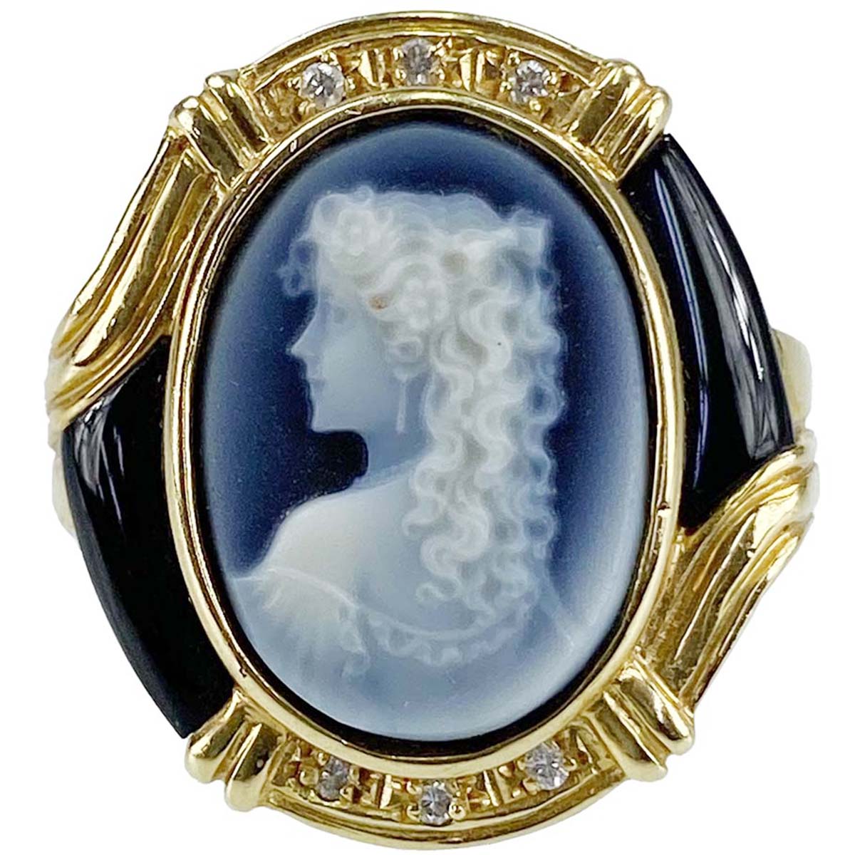 カメオ カメオ K18 D0.06ct リング