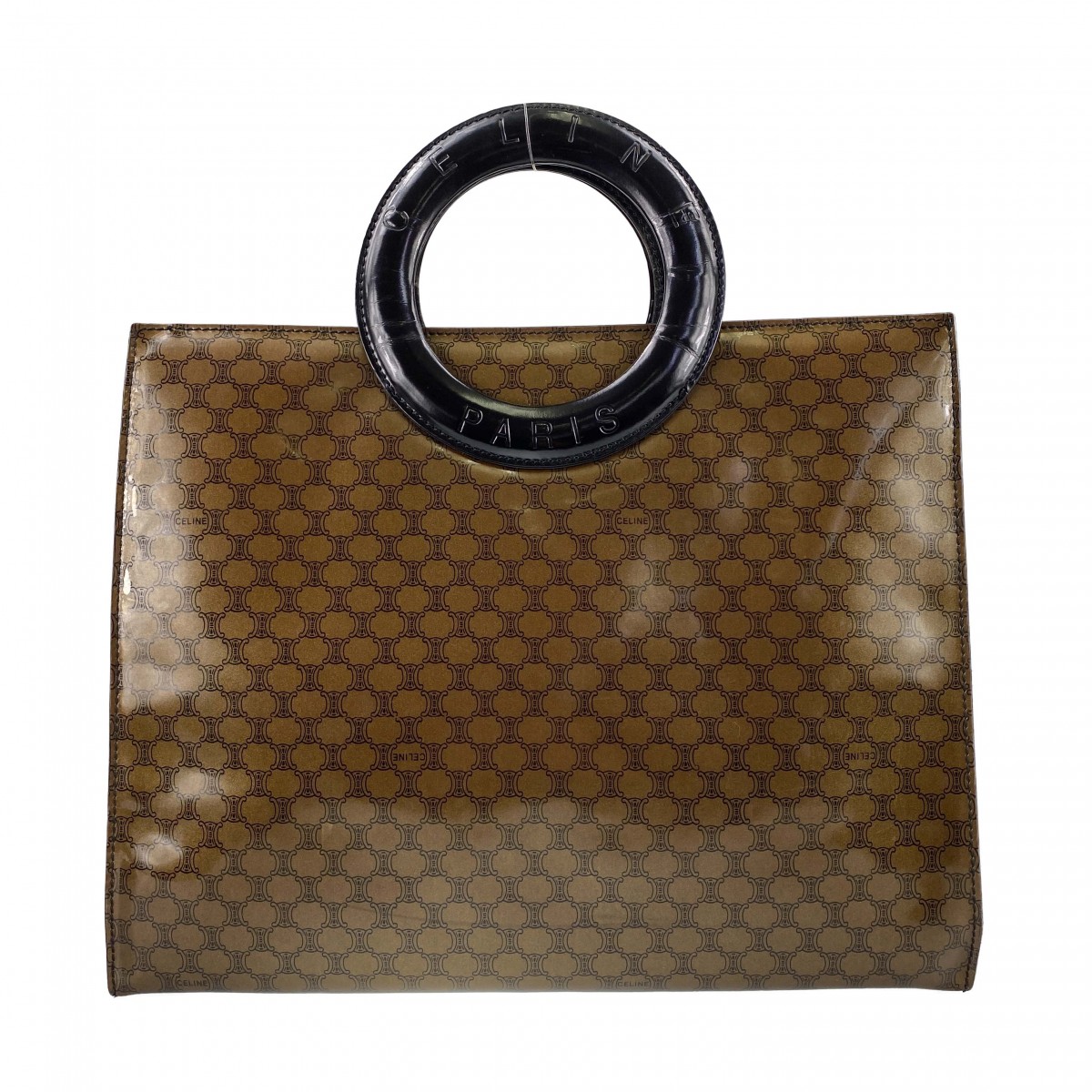 セリーヌ マカダム サークル ハンドバッグ