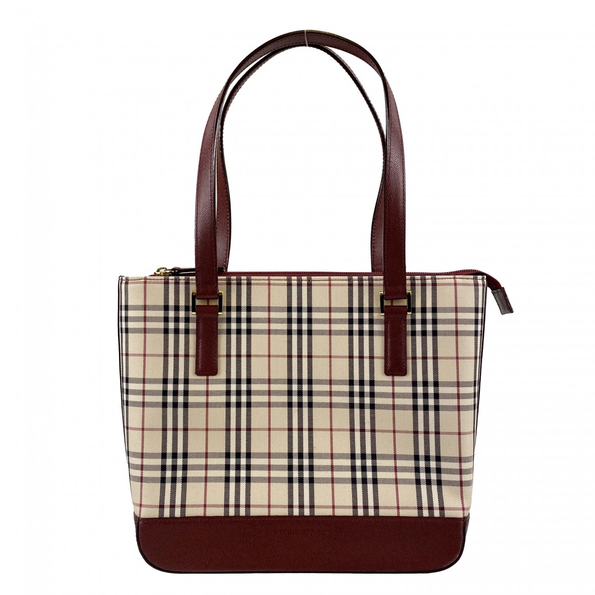 バーバリー ノバチェック トートバッグ