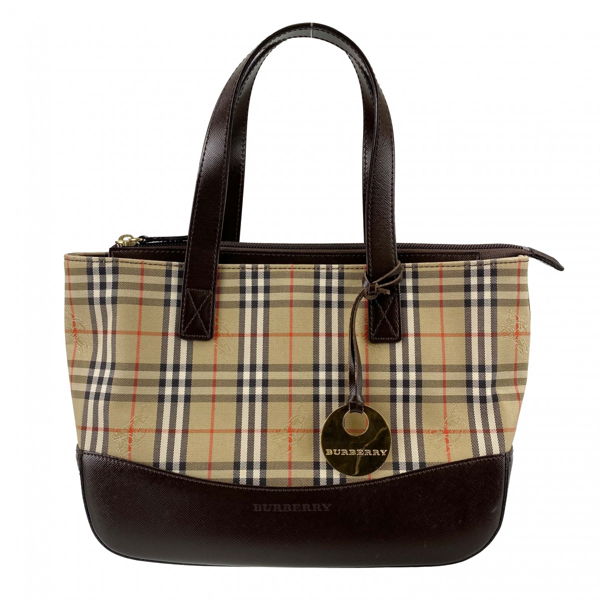 バーバリー ノバチェック トートバッグ