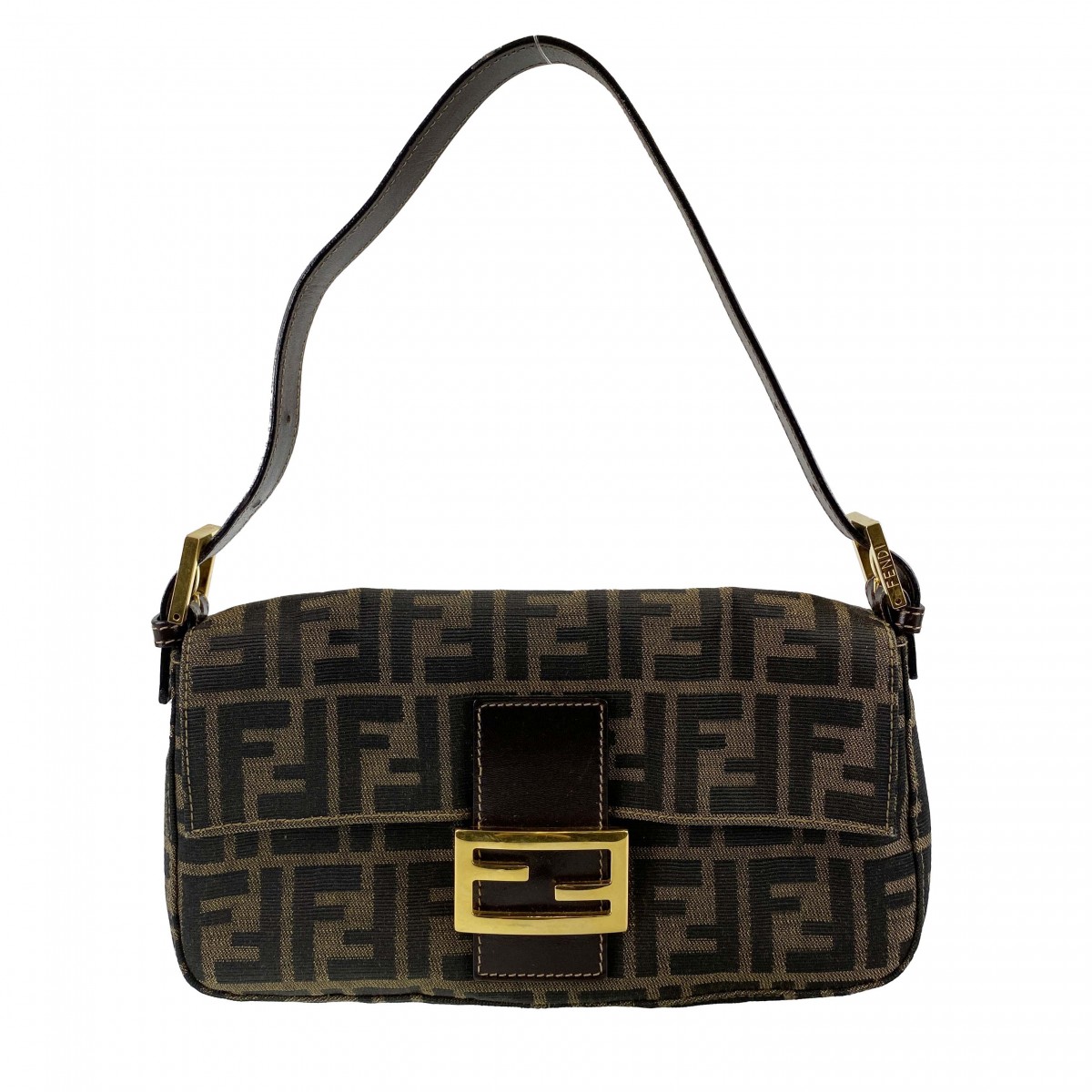 フェンディ マンマバゲット ズッカ ショルダーバッグ