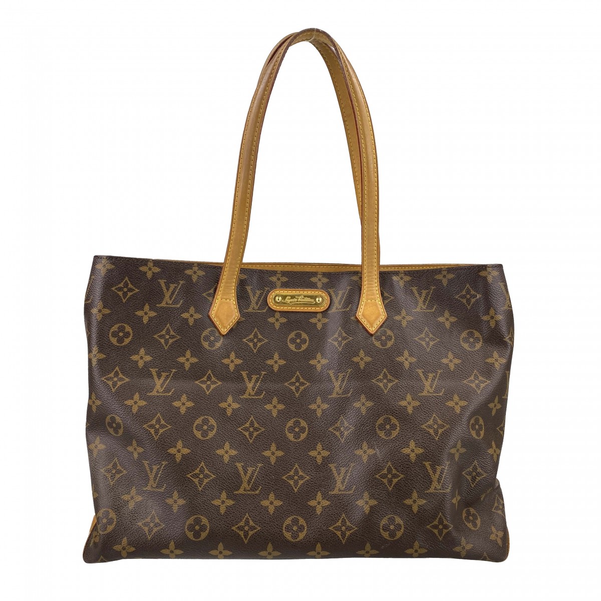 ルイ・ヴィトン モノグラム ウィルシャーMM ブラウン ショルダーバッグ