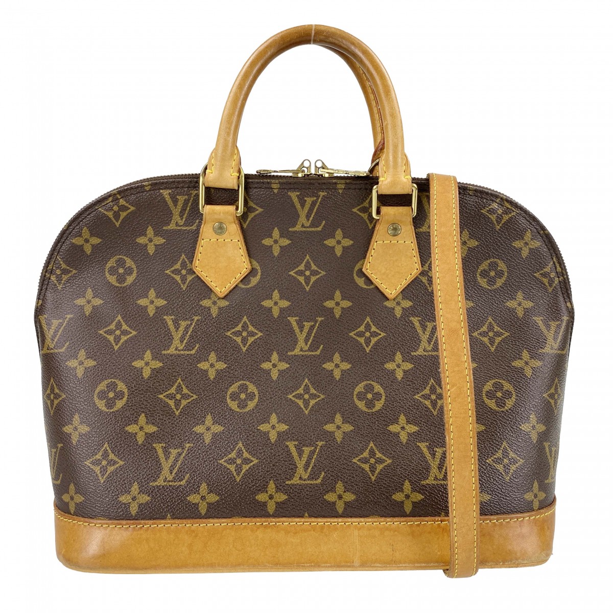 ルイ・ヴィトン モノグラム アルマPM ブラウン 2WAY ハンドバッグ