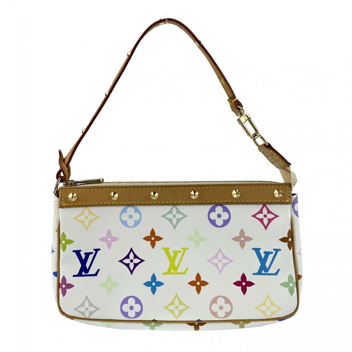 ルイ・ヴィトン モノグラム マルチカラー ポシェット アクセソワ―ル ブロン ポーチ