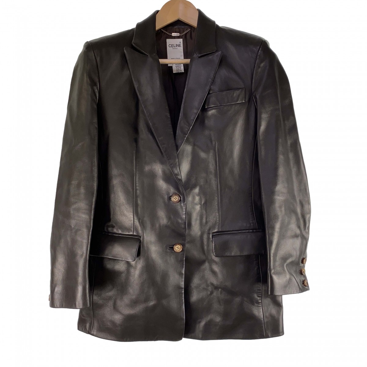 セリーヌ レザー ジャケット