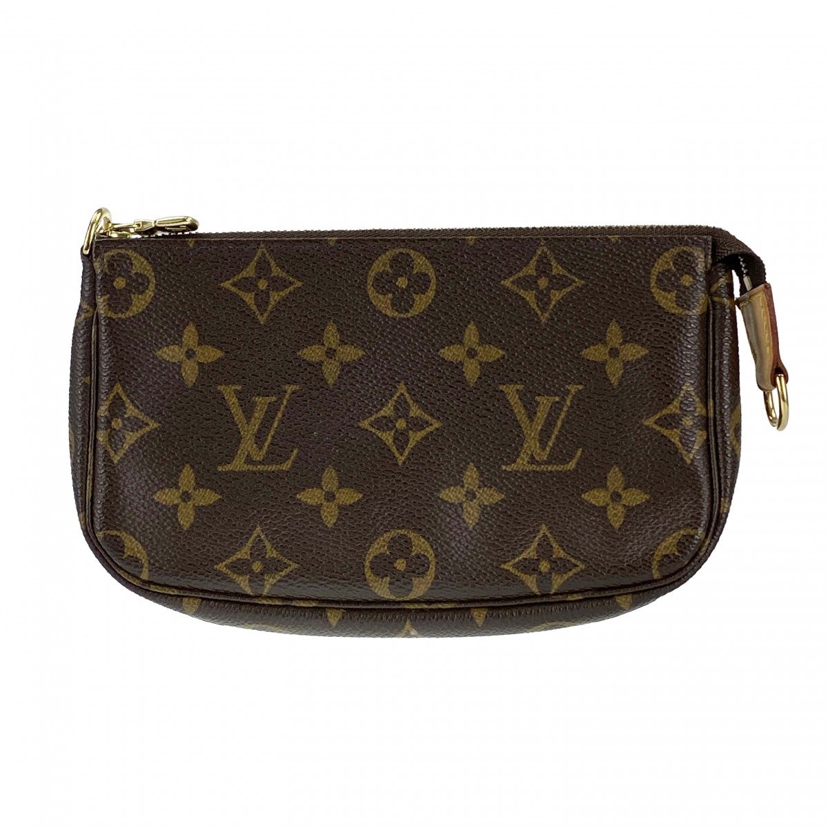 ルイ・ヴィトン モノグラム ミニポシェット アクセソワ―ル ブラウン ポーチ