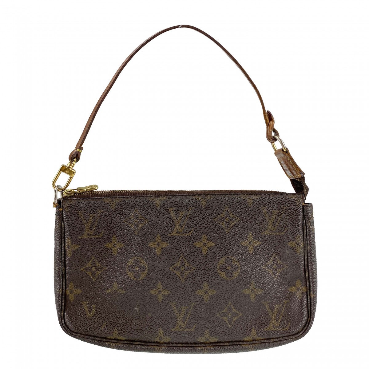 ルイ・ヴィトン モノグラム ポシェット アクセソワール ブラウン ポーチ