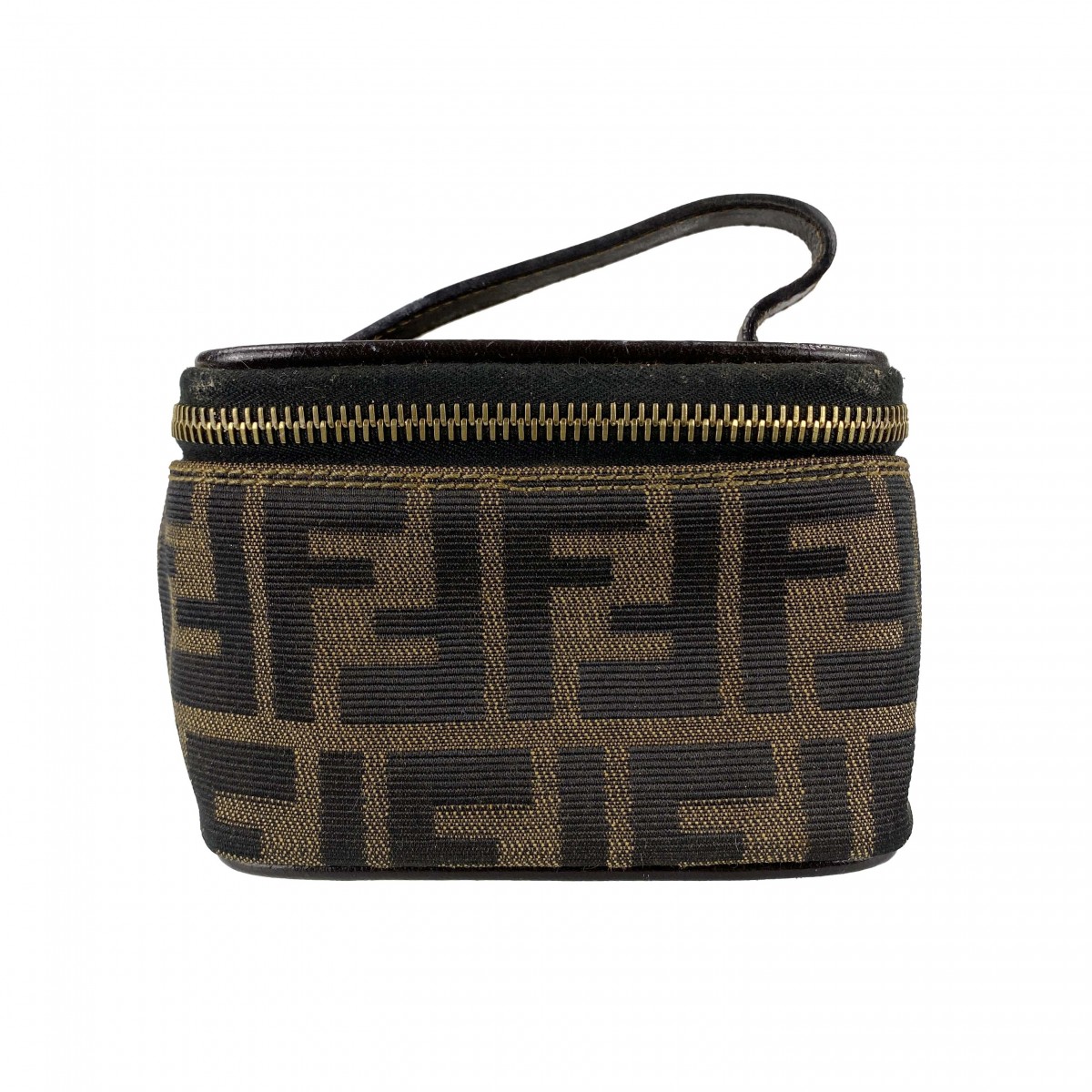 フェンディ ズッカ バニティ ハンドバッグ