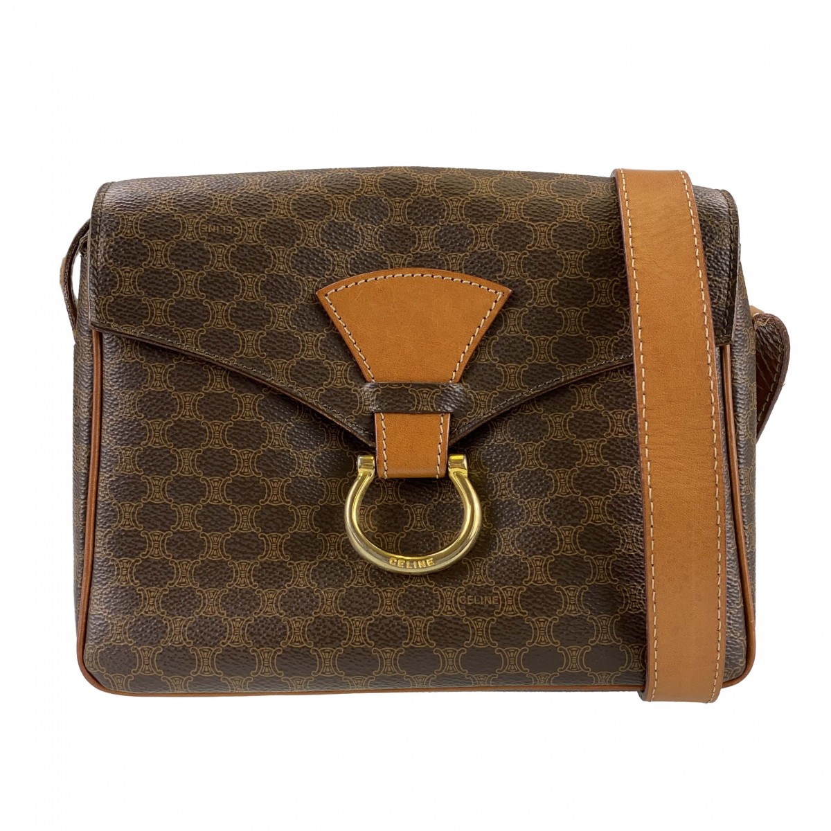 セリーヌ マカダム ショルダーバッグ