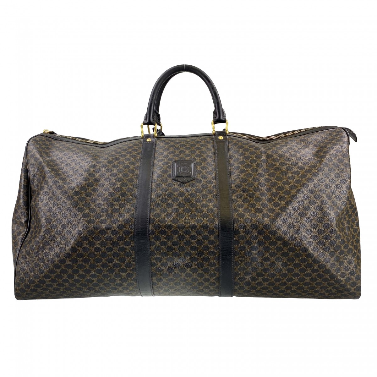 セリーヌ マカダム ボストンバッグ