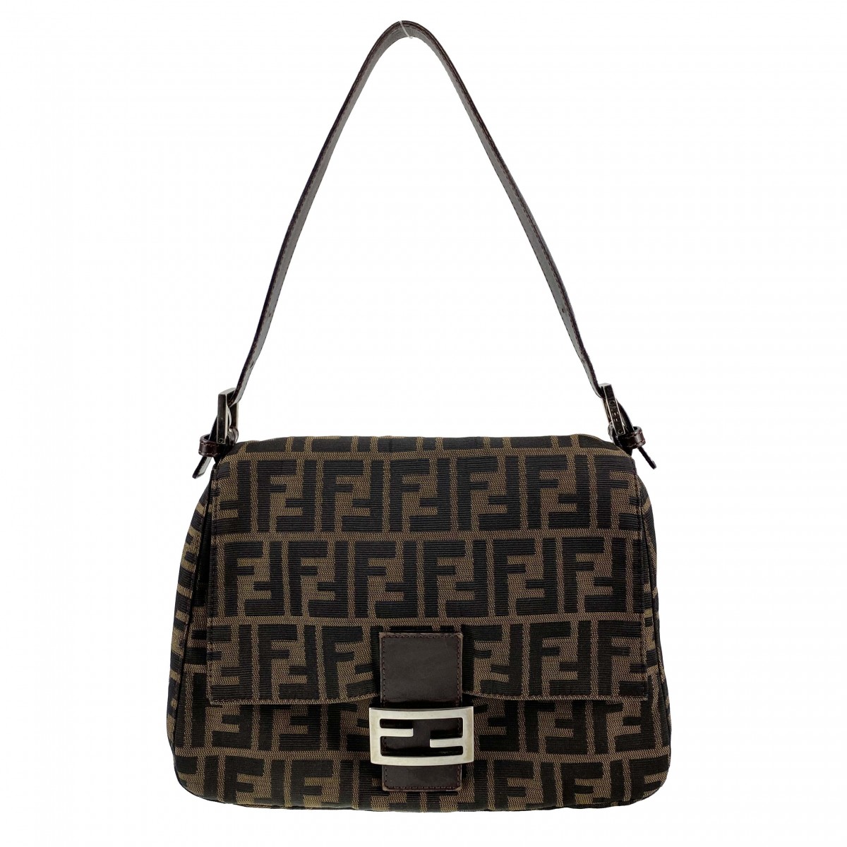 フェンディ マンマバゲット ズッカ ショルダーバッグ