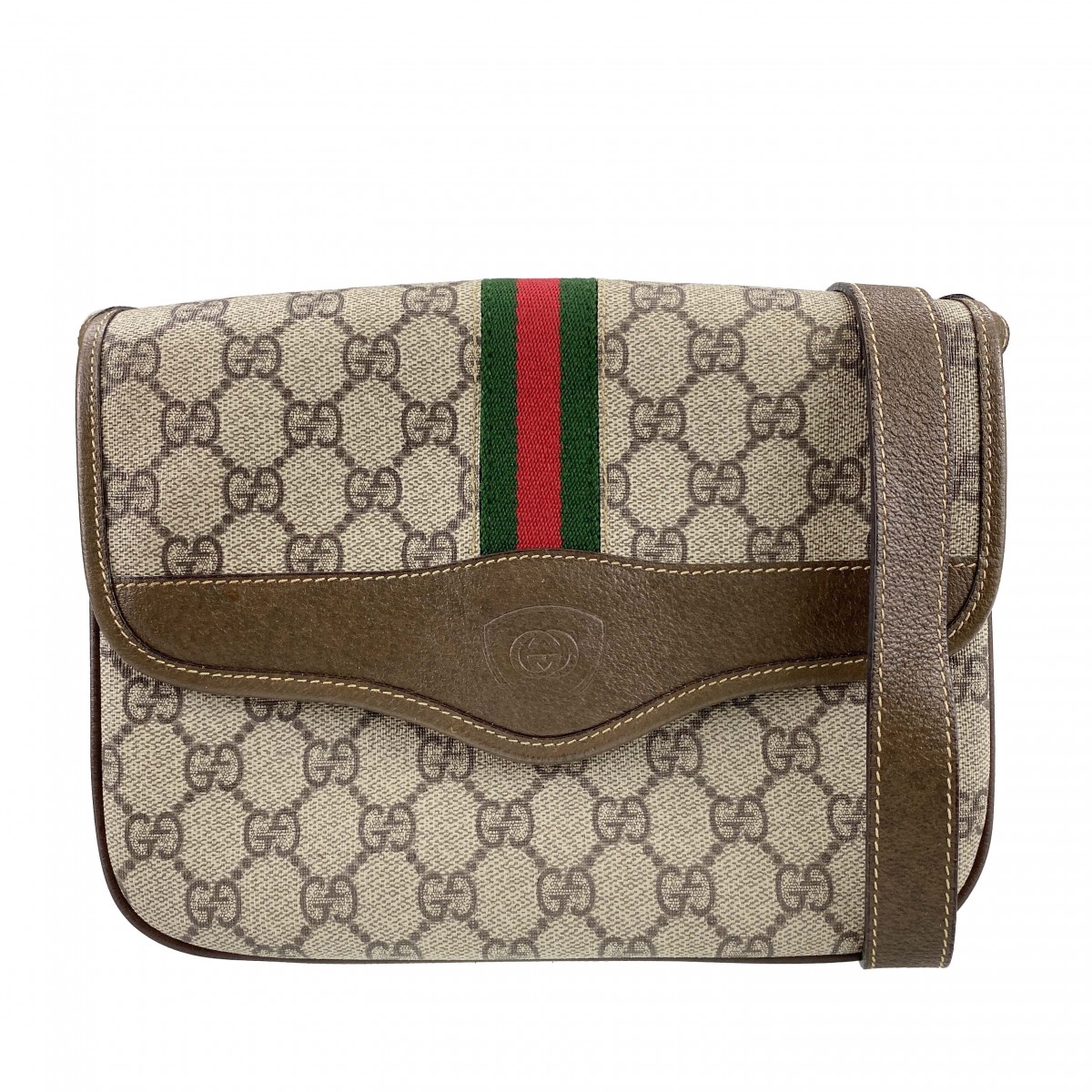 グッチ オールドグッチ シェリーライン ショルダーバッグ