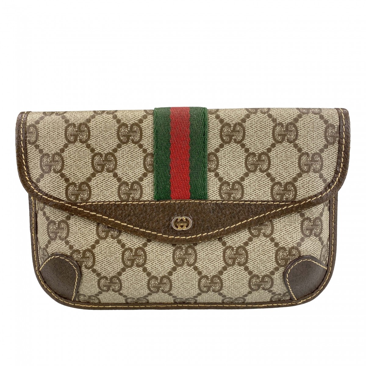 グッチ オールドグッチ シェリーライン ポーチ