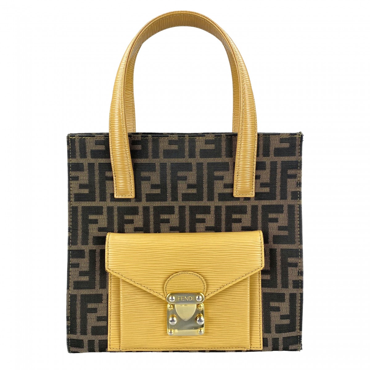 フェンディ ズッカ ハンドバッグ