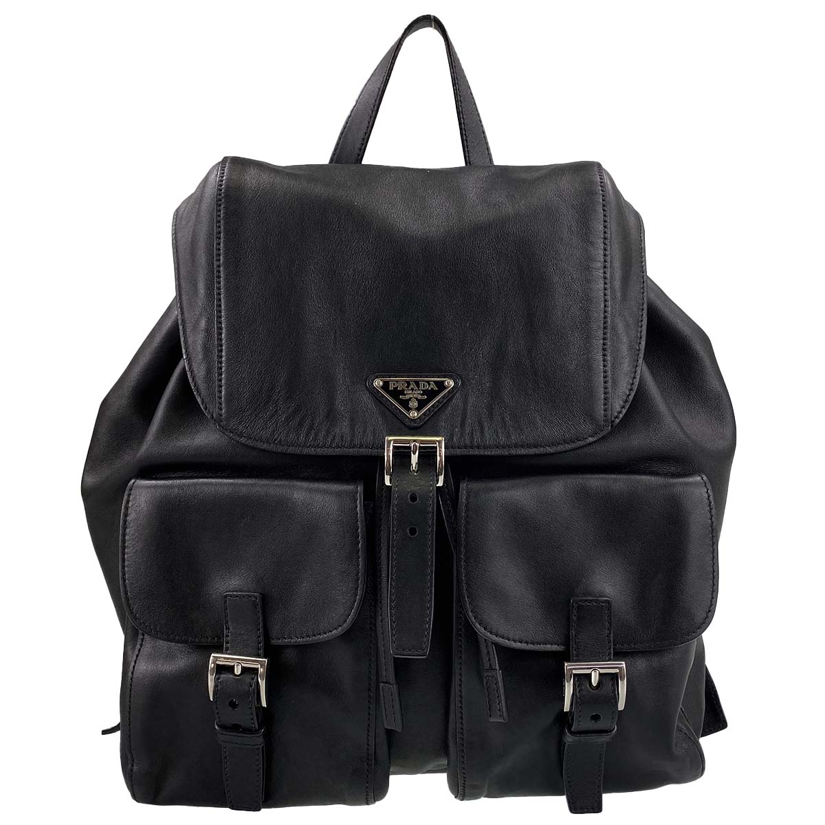 プラダ レザー リュック