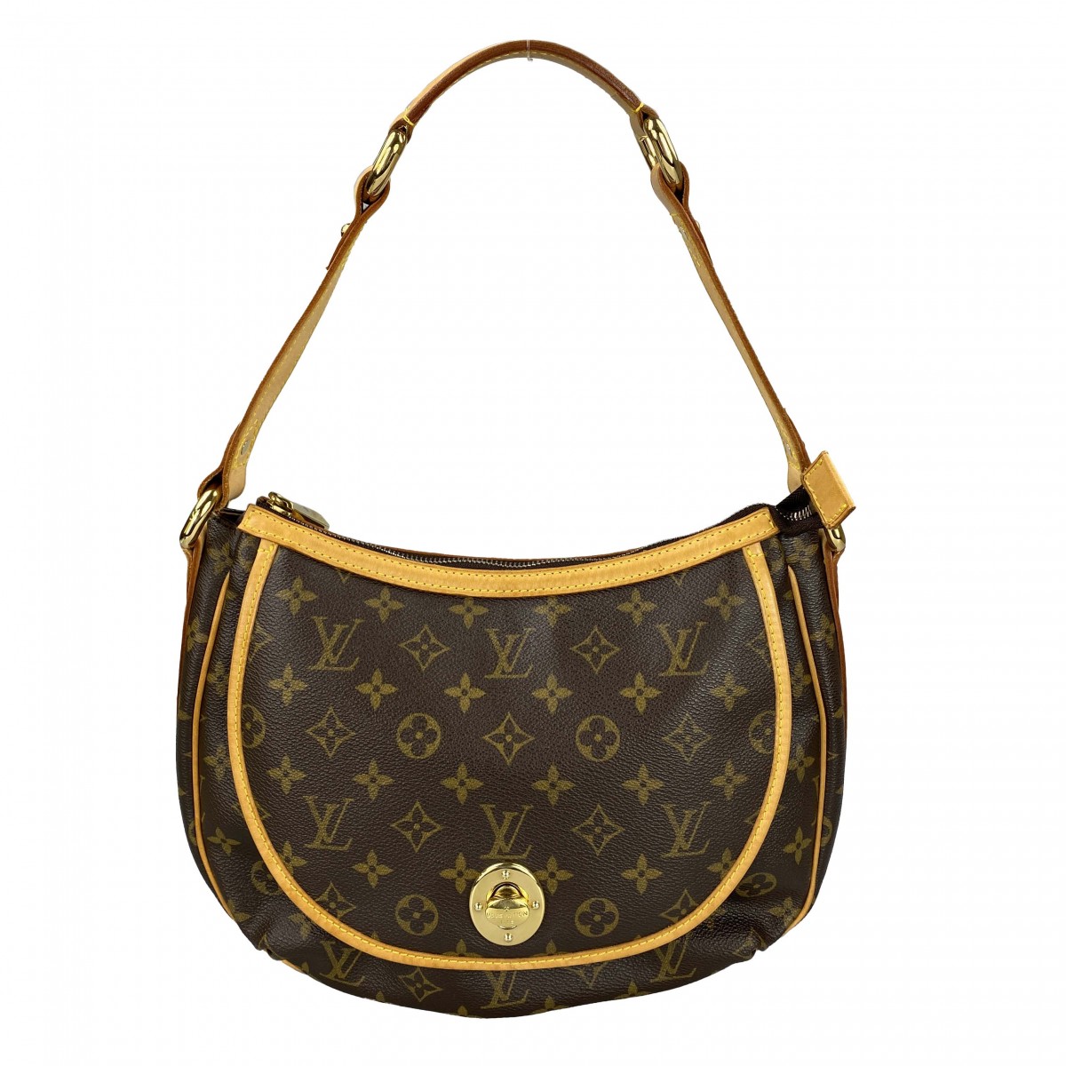 ルイ・ヴィトン モノグラム トゥラムPM ブラウン ショルダーバッグ