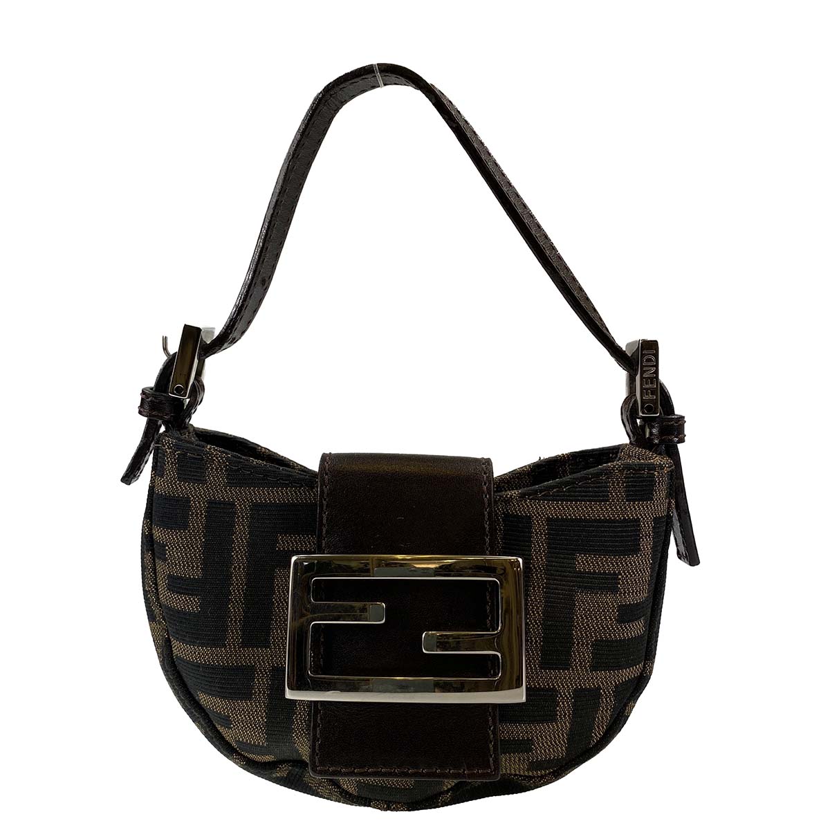 フェンディ ミニクロワッサン ズッカ ポーチ