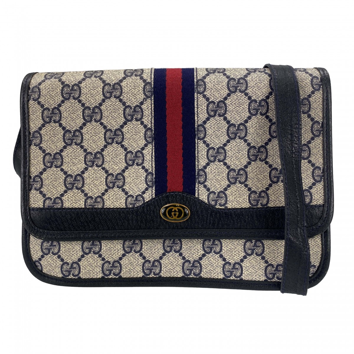 グッチ オールドグッチ シェリーライン ショルダーバッグ