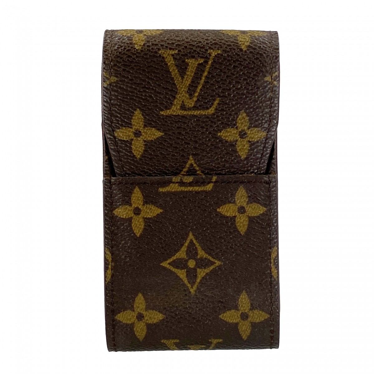 ルイ・ヴィトン モノグラム エテュイ シガレット ブラウン シガレットケース