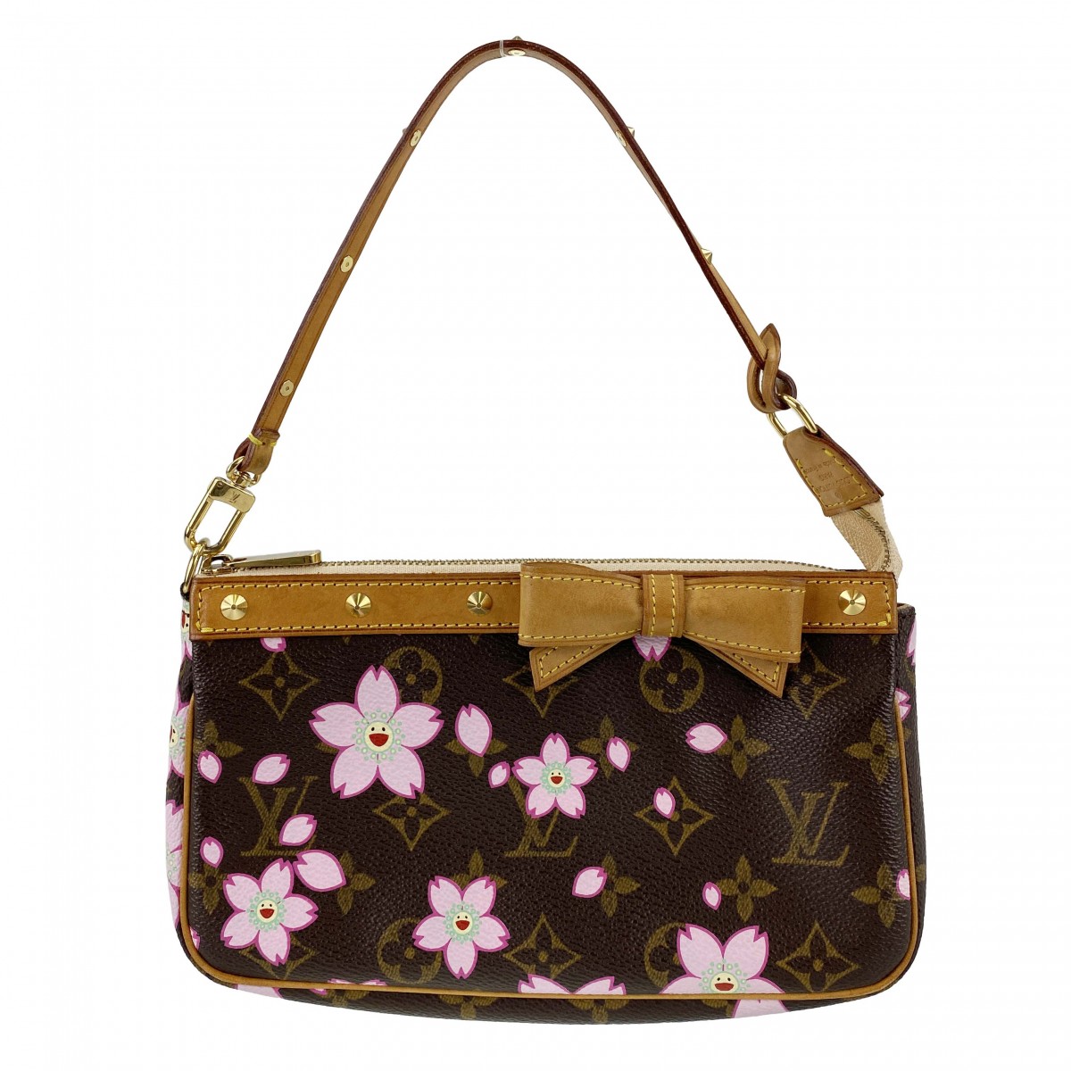 ルイ・ヴィトン モノグラム チェリーブロッサム ブラウン アクセサリーポーチ