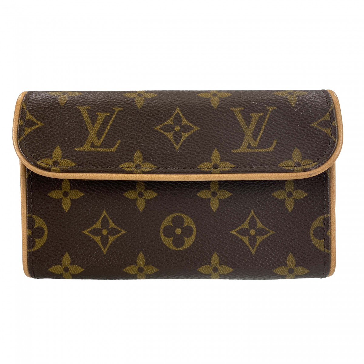 ルイ・ヴィトン モノグラム ポシェット フロランティーヌ ブラウン ウエストバッグ