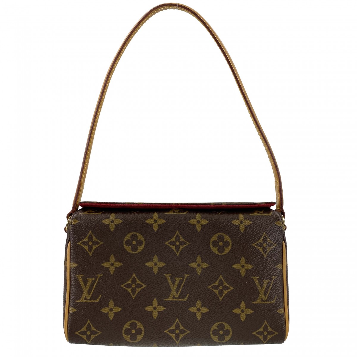 ルイ・ヴィトン モノグラム レシタル ブラウン ショルダーバッグ