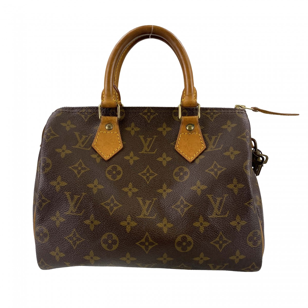 ルイ・ヴィトン モノグラム スピーディ25 ブラウン ハンドバッグ