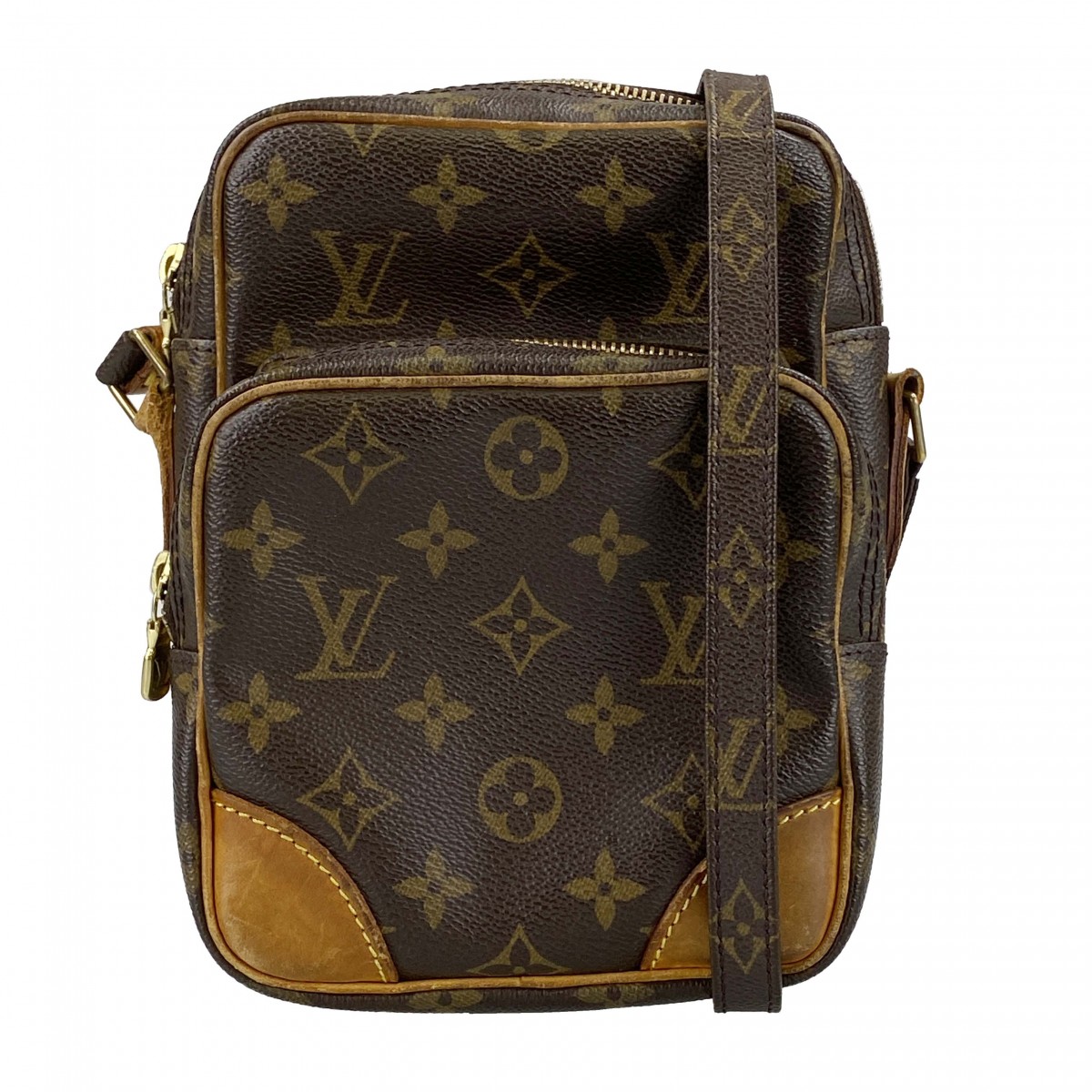 ルイ・ヴィトン モノグラム アマゾン ブラウン ショルダーバッグ