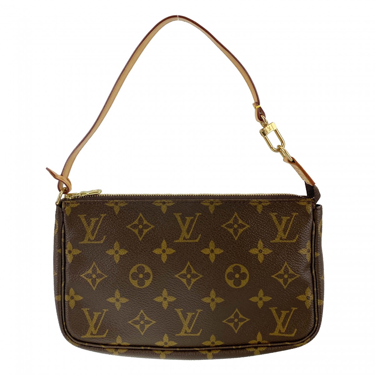 ルイ・ヴィトン モノグラム ポシェット アクセソワール ブラウン ポーチ