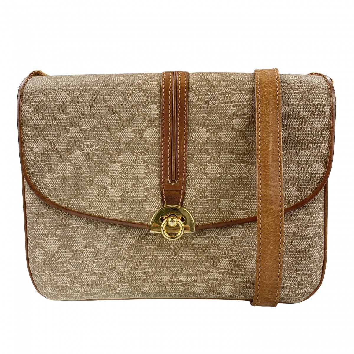 セリーヌ マカダム ショルダーバッグ