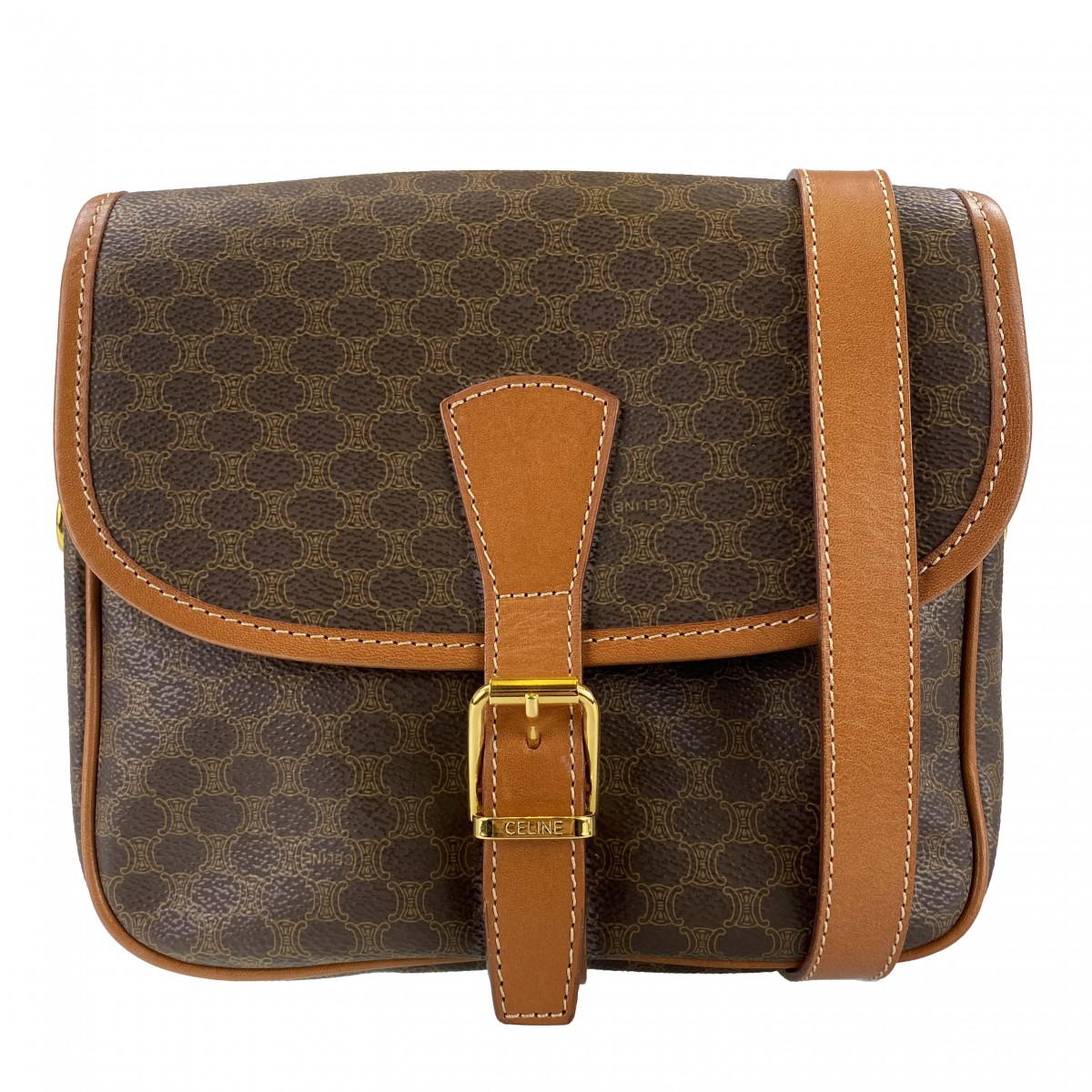 セリーヌ マカダム ショルダーバッグ