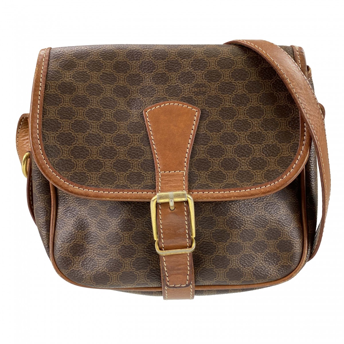 セリーヌ マカダム ショルダーバッグ