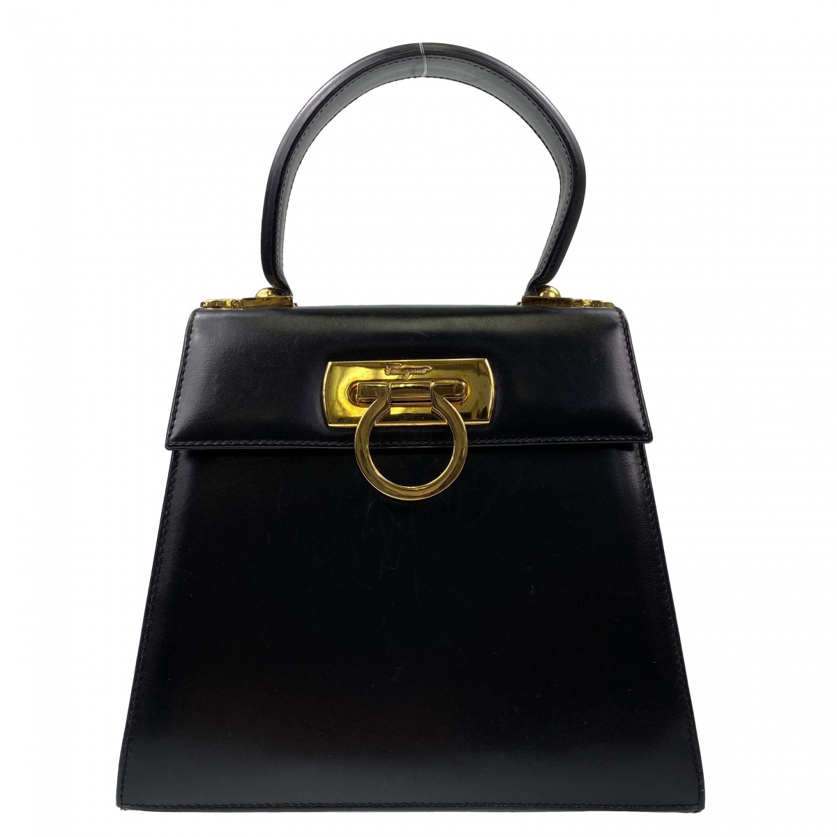 フェラガモ ガンチーニ 2WAY ハンドバッグ