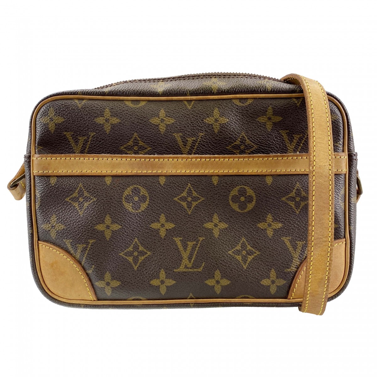 ルイ・ヴィトン モノグラム トロカデロ23 ブラウン ショルダーバッグ