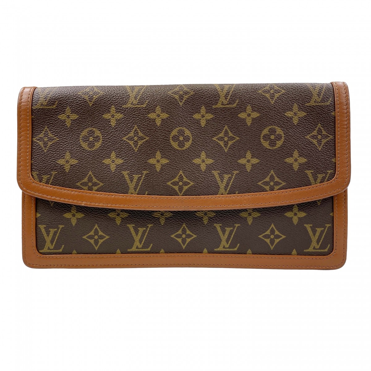 ルイ・ヴィトン モノグラム ポシェット ダムGM ブラウン セカンドバッグ