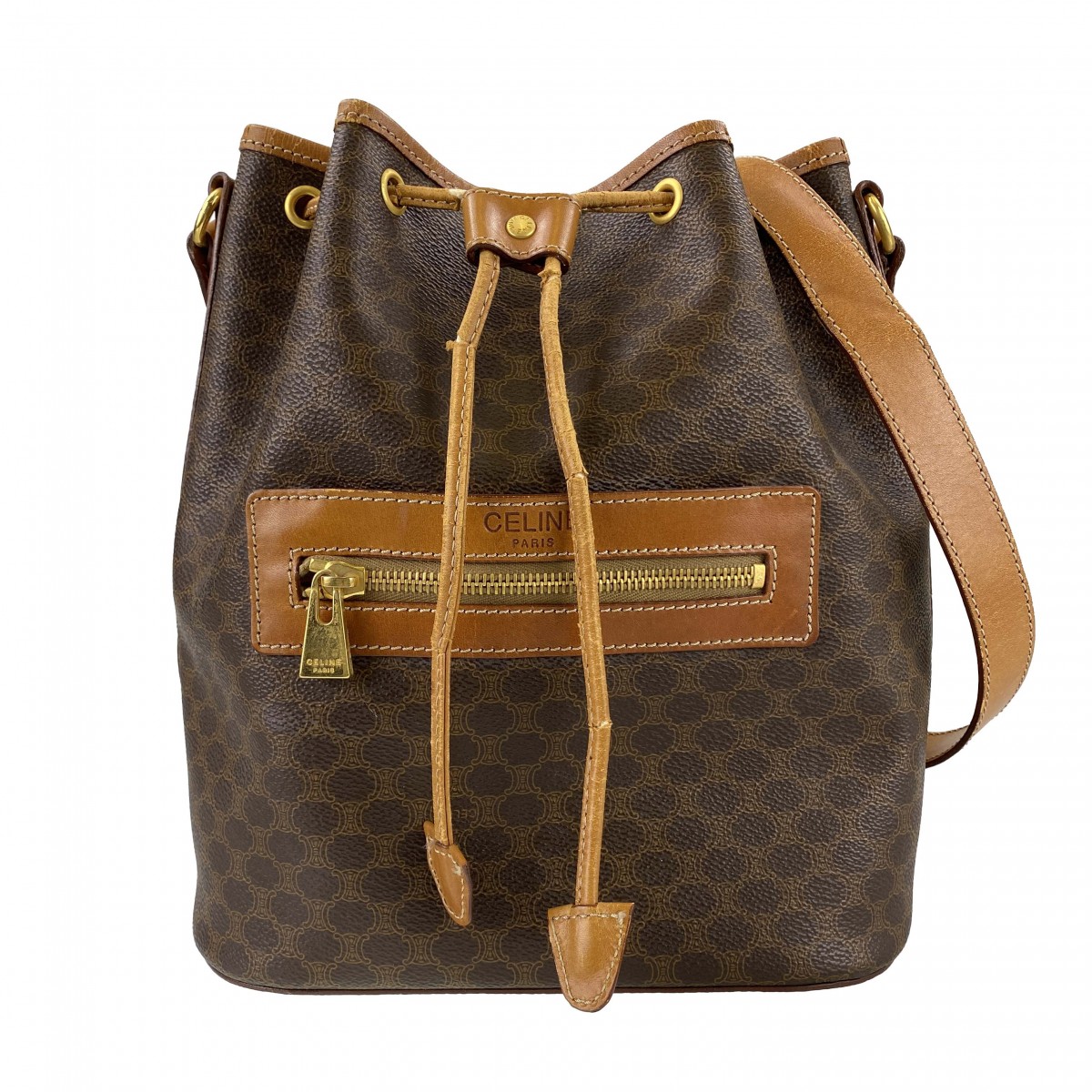 セリーヌ マカダム ショルダーバッグ