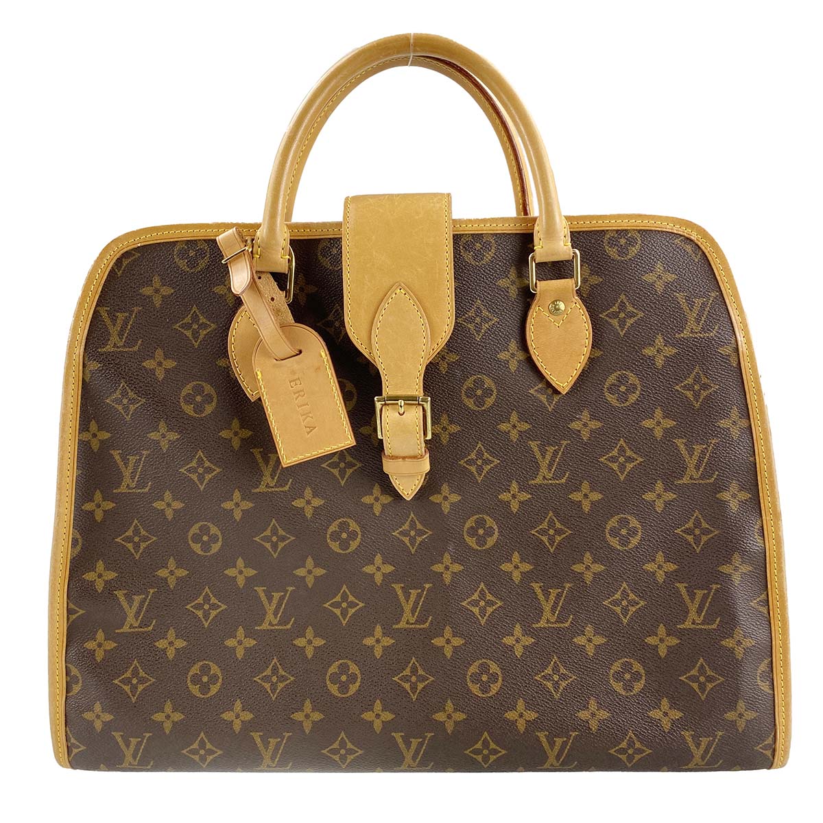 ルイ・ヴィトン モノグラム リヴォリ ブラウン ビジネスバッグ