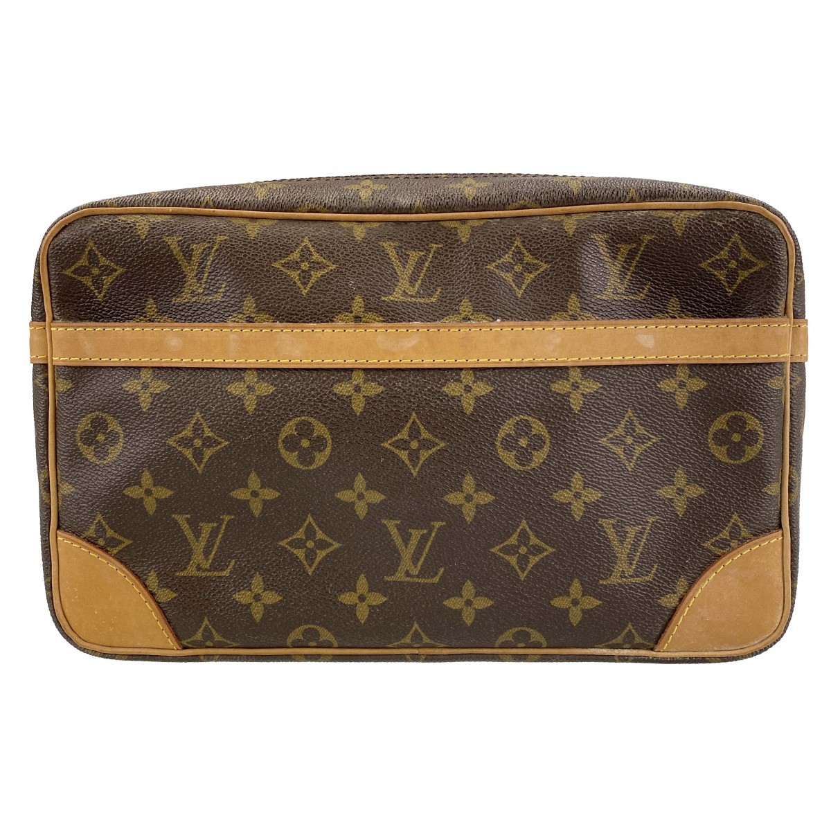 ルイ・ヴィトン モノグラム コンピエーニュ28 ブラウン セカンドバッグ