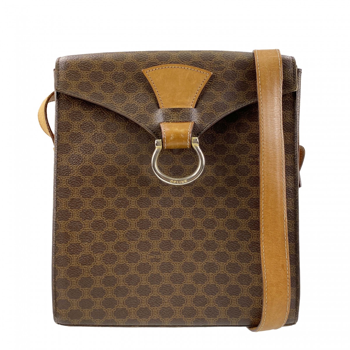 セリーヌ マカダム ショルダーバッグ