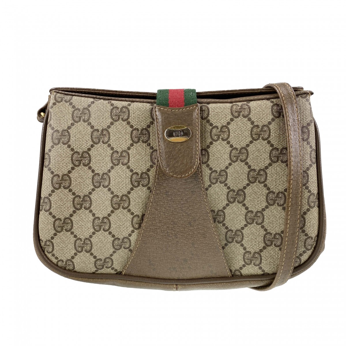 グッチ オールドグッチ シェリーライン ショルダーバッグ