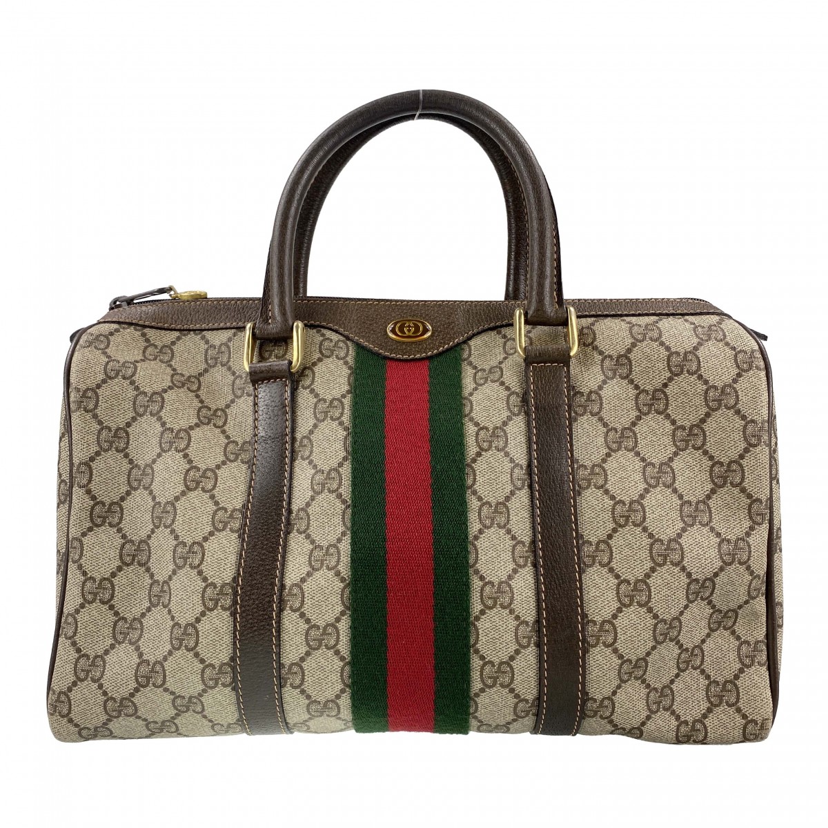 グッチ オールドグッチ シェリーライン ミニ ボストンバッグ