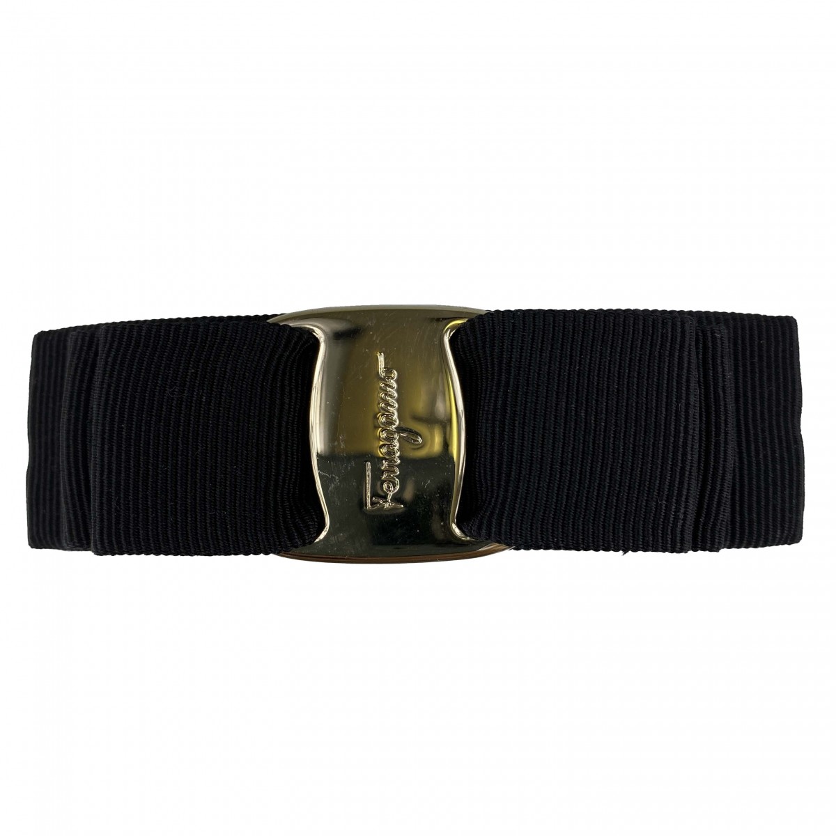 フェラガモ ヴァラ リボン ブラック バレッタ