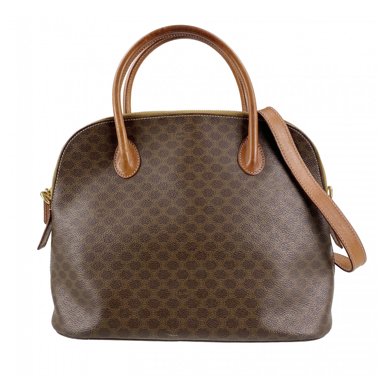 セリーヌ マカダム 2WAY ハンドバッグ