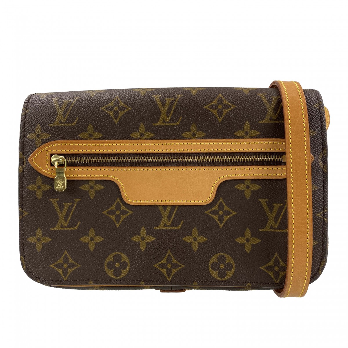 ルイ・ヴィトン モノグラム サンジェルマン24 ブラウン ショルダーバッグ